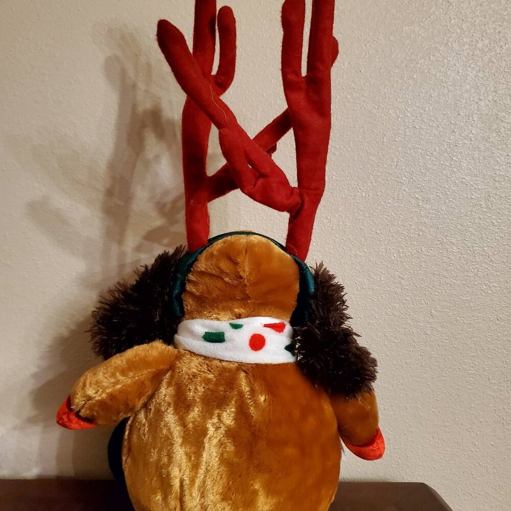 Dan Dee Christmas Dog Light Up Antlers Singing Jingle Bells Dancing - Picture 5 of 8